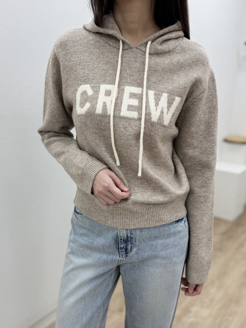 Most - Korean Women Fashion - #momslook - Crew Hoodie - 9