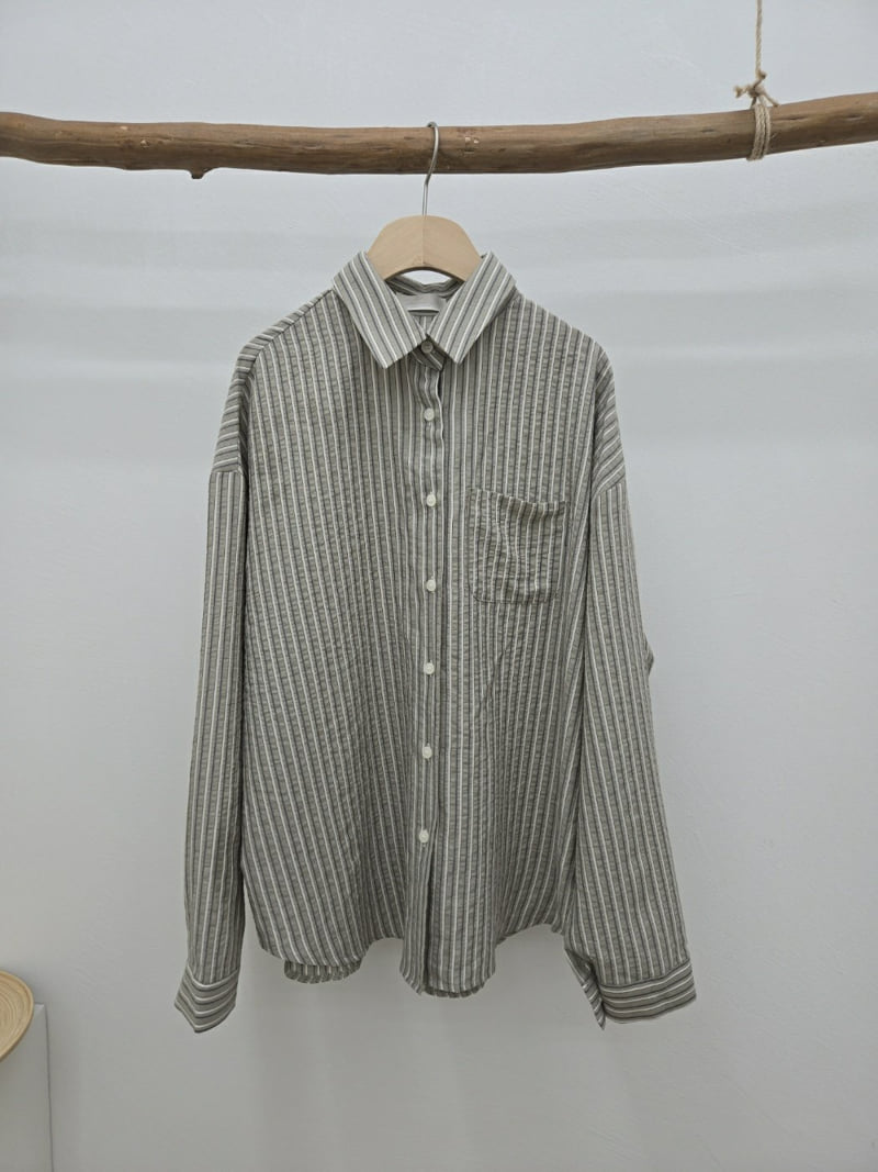 Most - Korean Women Fashion - #momslook - Boyfit Shirt - 10