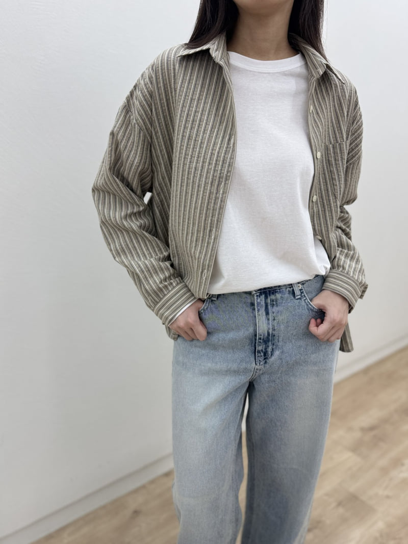 Most - Korean Women Fashion - #momslook - Boyfit Shirt - 8