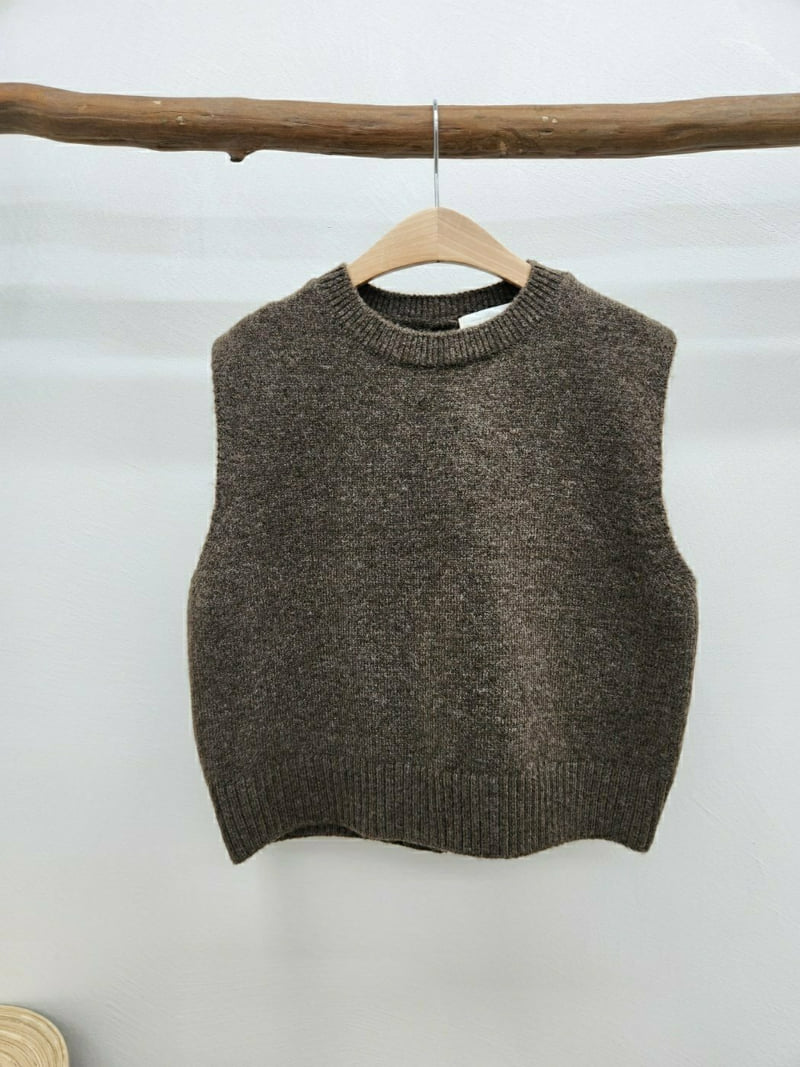 Most - Korean Women Fashion - #shopsmall - Back-Slit Vest - 3