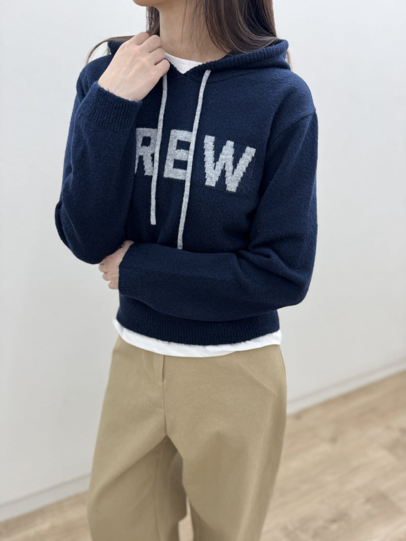 Most - Korean Women Fashion - #thatsdarling - Crew Hoodie