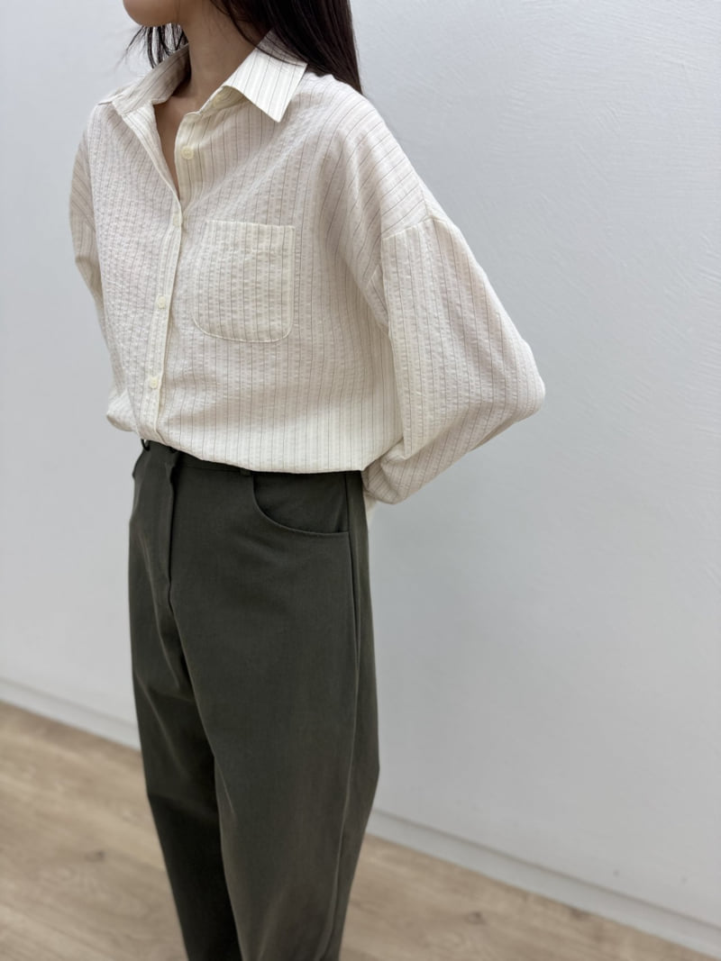 Most - Korean Women Fashion - #thatsdarling - Boyfit Shirt - 2
