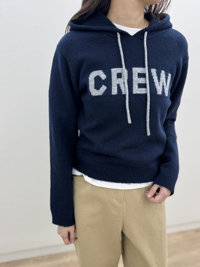 Most - Korean Women Fashion - #thelittlethings - Crew Hoodie - 2