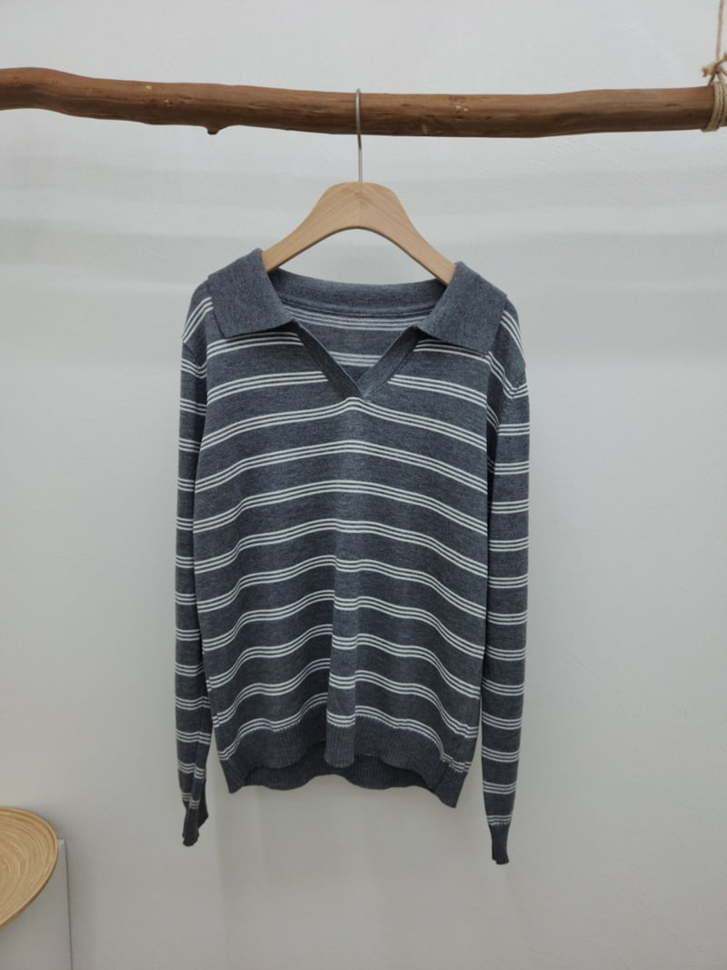 Most - Korean Women Fashion - #womensfashion - Bonnie Collar Knit - 2