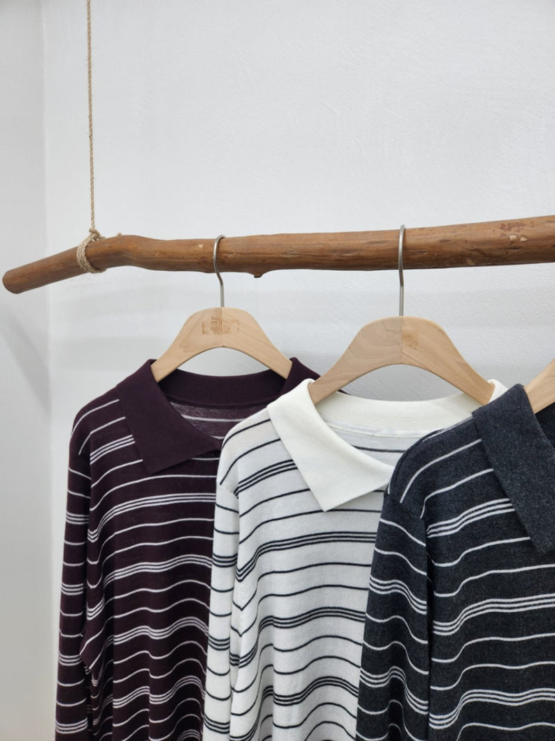 Most - Korean Women Fashion - #womensfashion - Begin Collar Knit - 5