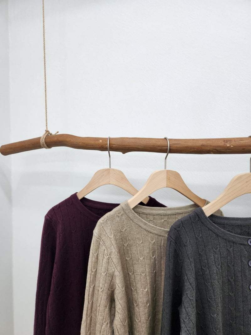 Most - Korean Women Fashion - #womensfashion - Hug Cardigan - 5