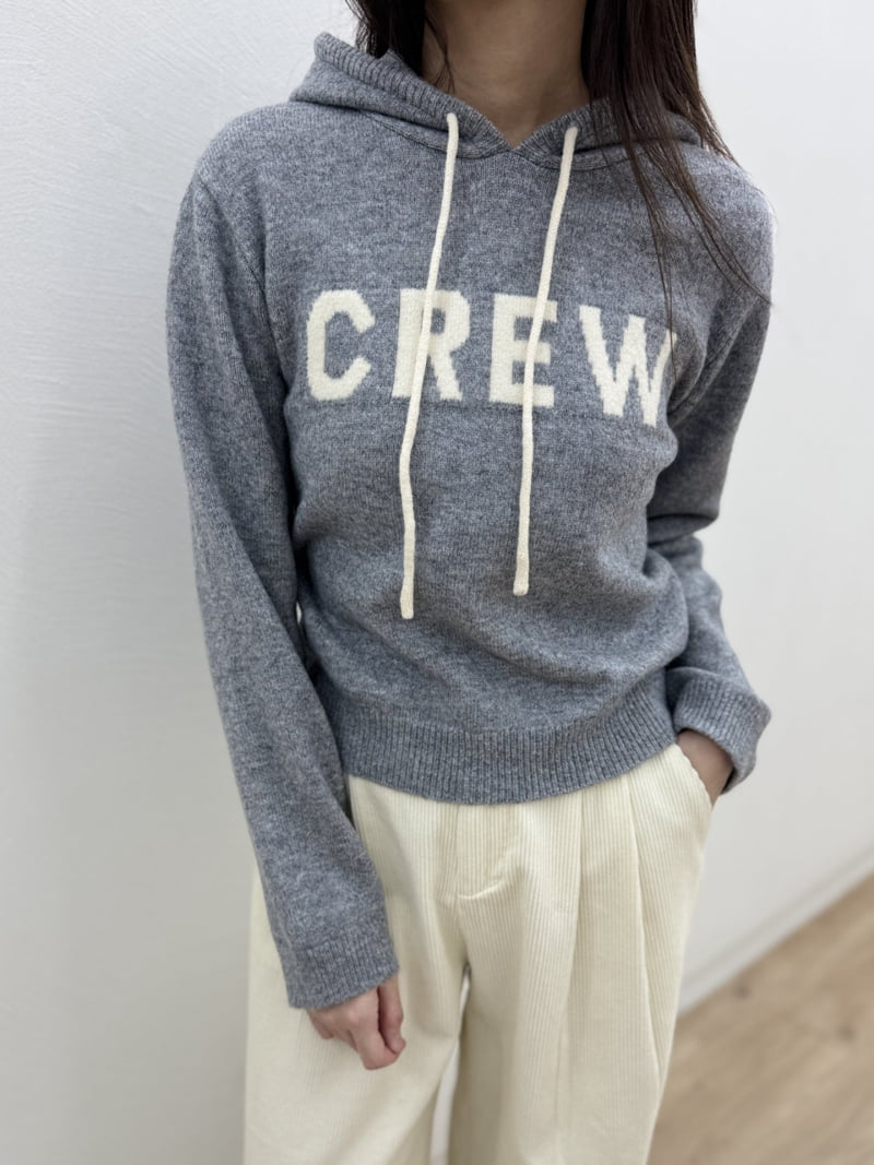 Most - Korean Women Fashion - #womensfashion - Crew Hoodie - 6
