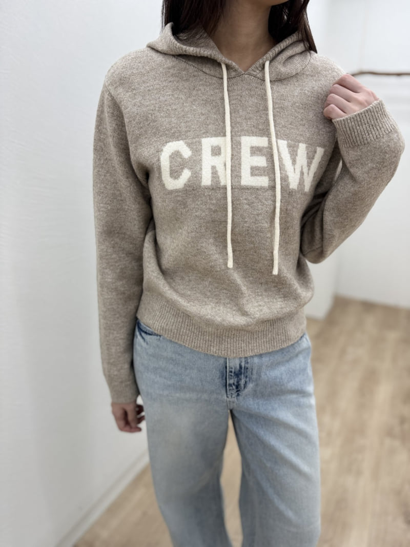 Most - Korean Women Fashion - #womensfashion - Crew Hoodie - 8
