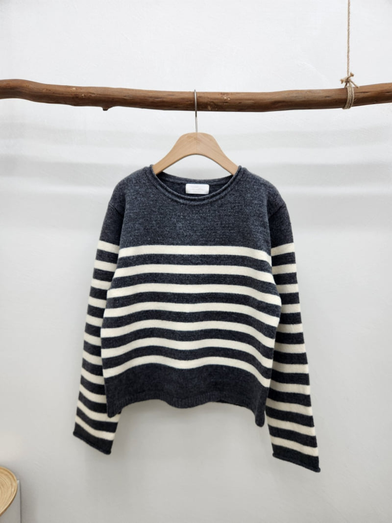 Most - Korean Women Fashion - #womensfashion - Soft Stripe Knit - 2
