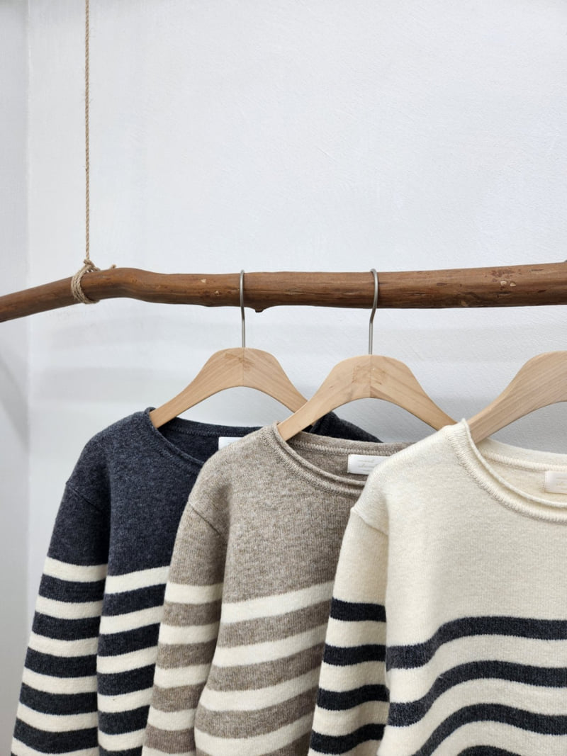 Most - Korean Women Fashion - #womensfashion - Soft Stripe Knit - 6