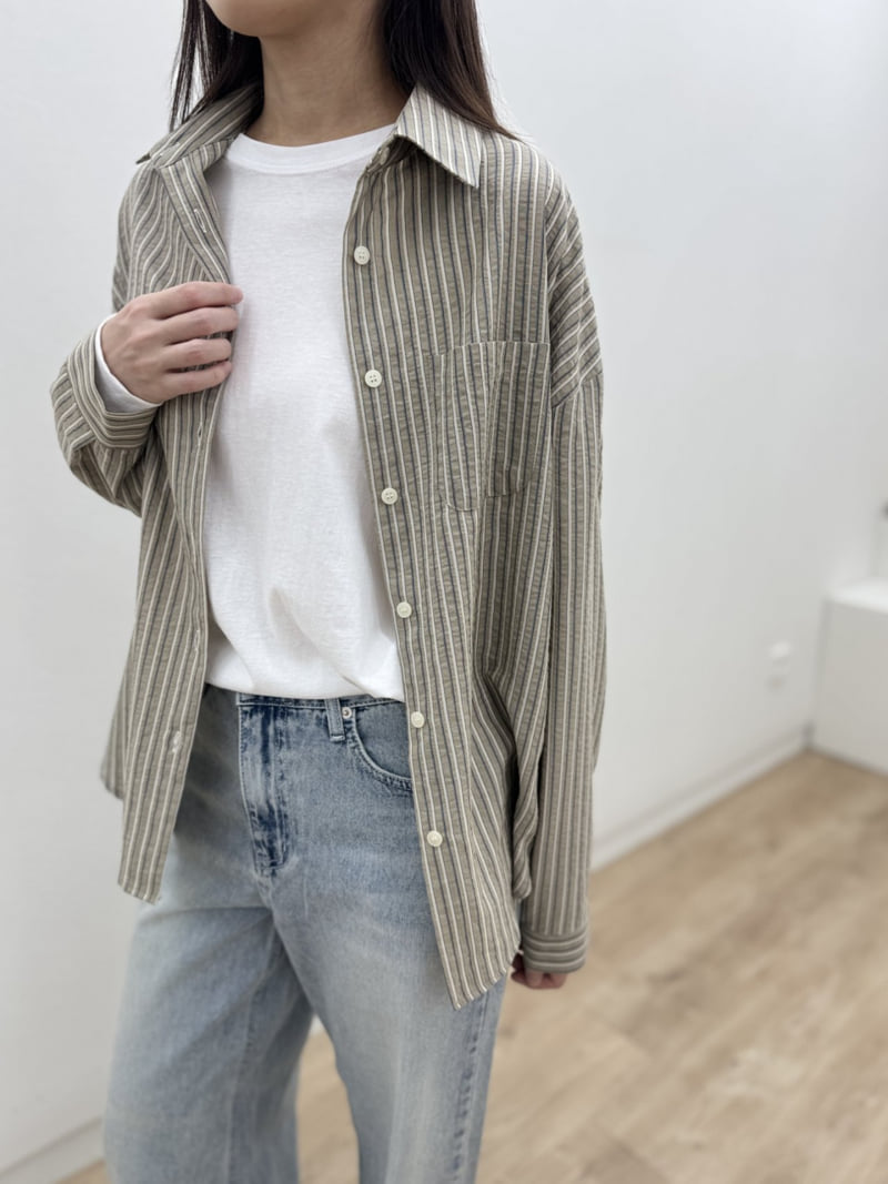 Most - Korean Women Fashion - #womensfashion - Boyfit Shirt - 5