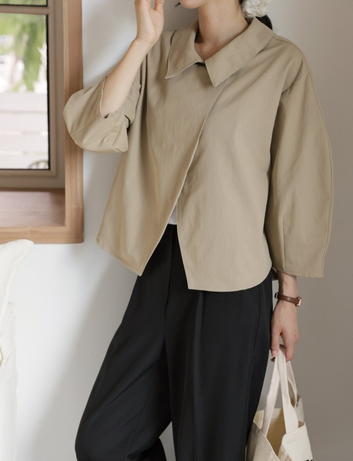 Mu - Korean Women Fashion - #momslook - Butter Blouse Jacket - 11