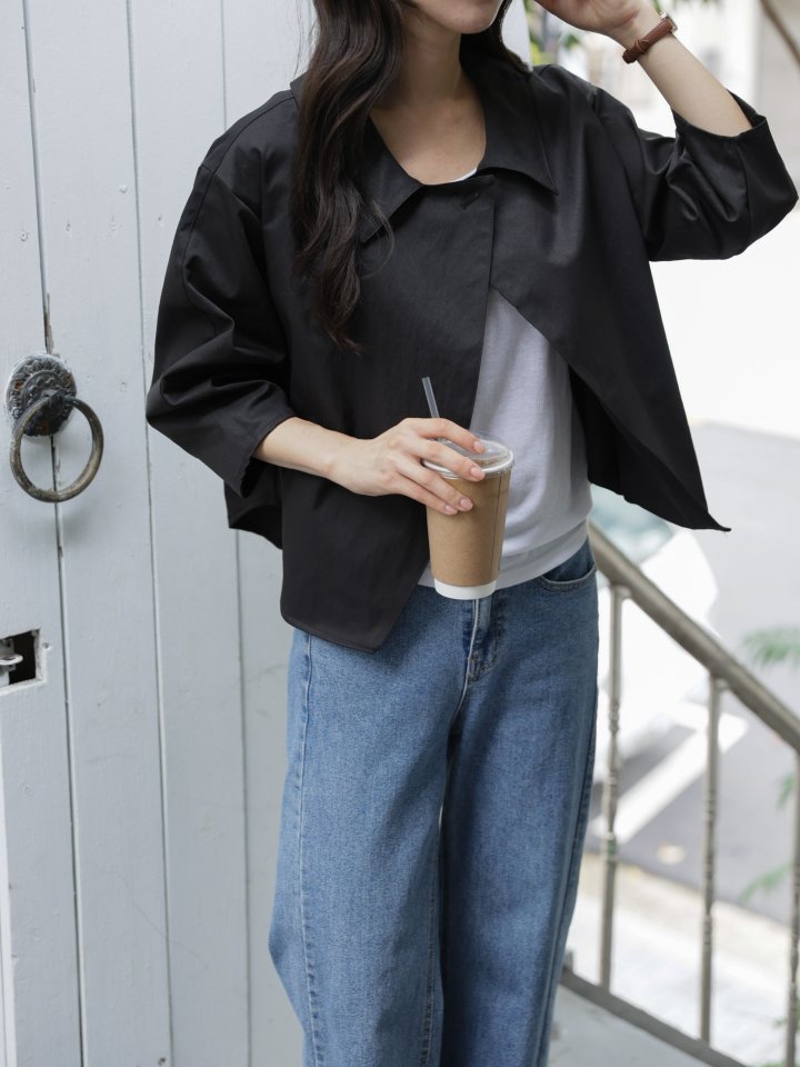 Mu - Korean Women Fashion - #momslook - Butter Blouse Jacket - 5