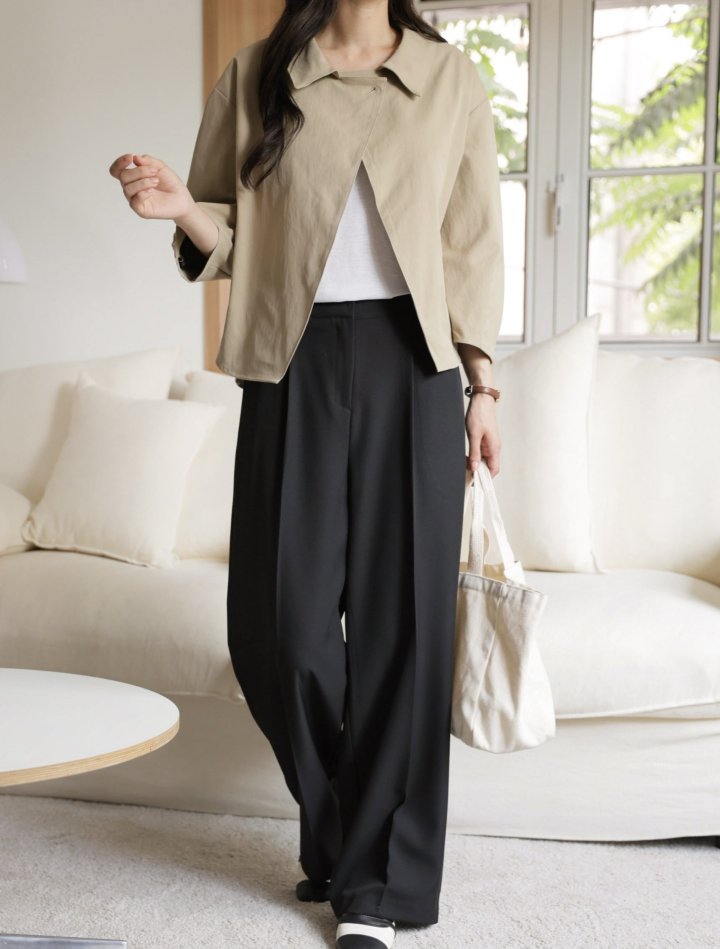 Mu - Korean Women Fashion - #momslook - Butter Blouse Jacket - 9