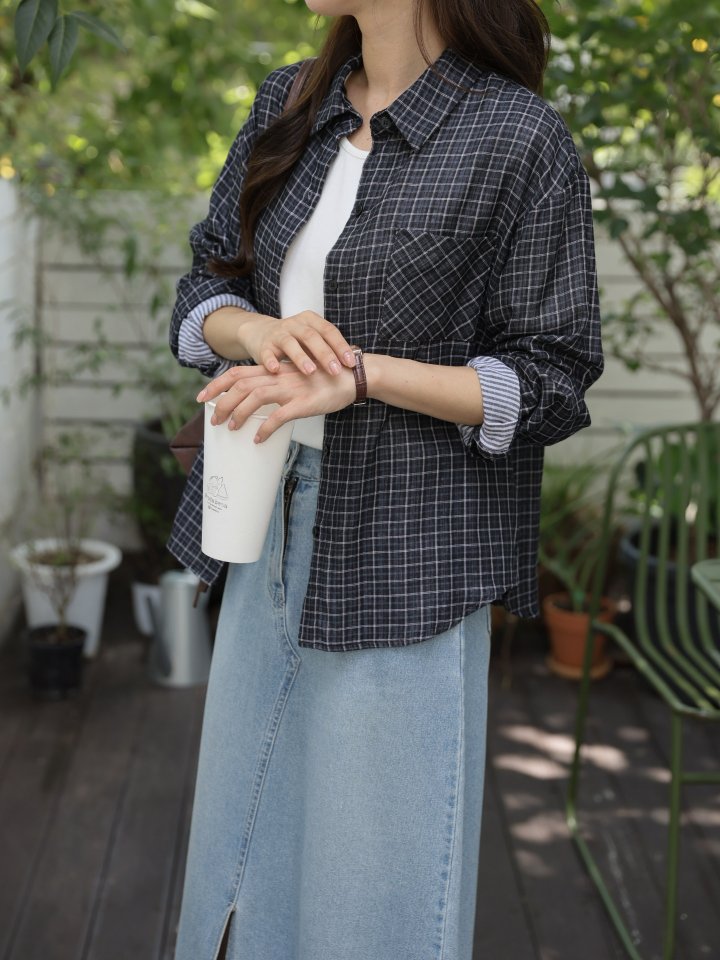 Mu - Korean Women Fashion - #momslook - Dada Shirt