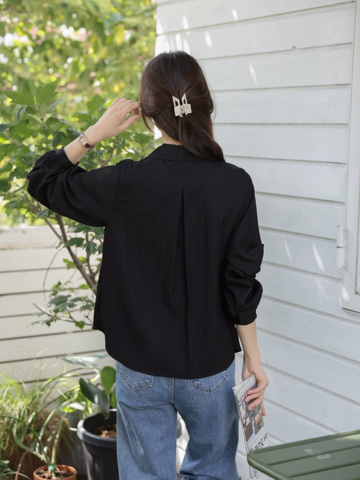 Mu - Korean Women Fashion - #womensfashion - Dali Blouse Shirt - 4