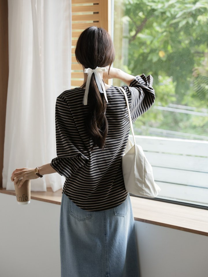 Mu - Korean Women Fashion - #momslook - Jenny Tee - 11