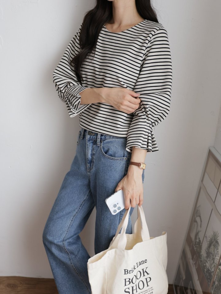 Mu - Korean Women Fashion - #momslook - Jenny Tee - 3
