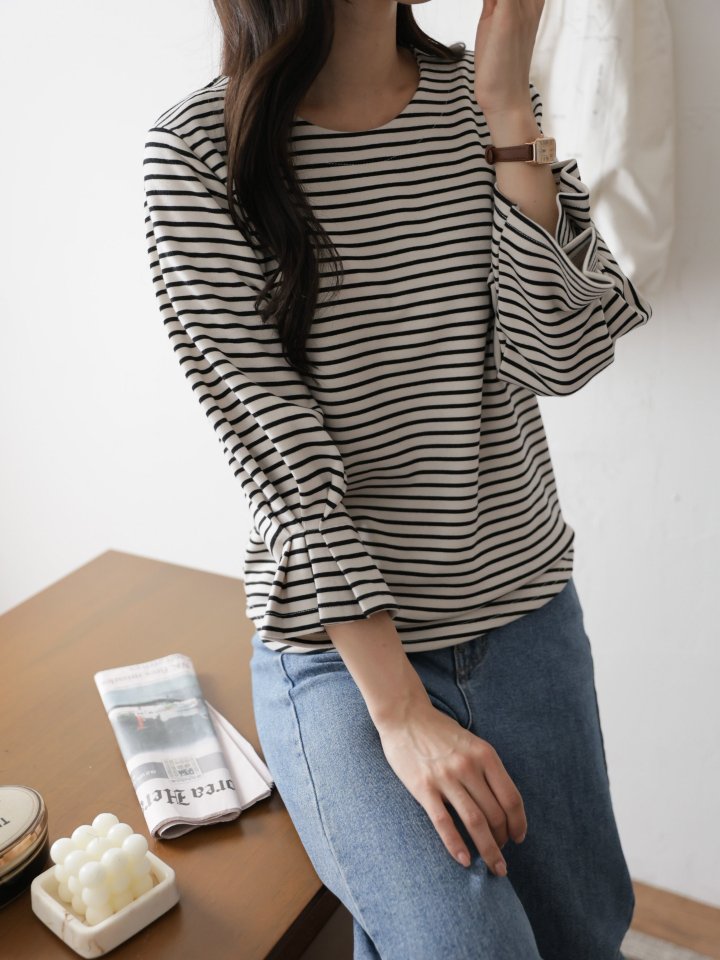 Mu - Korean Women Fashion - #momslook - Jenny Tee - 5
