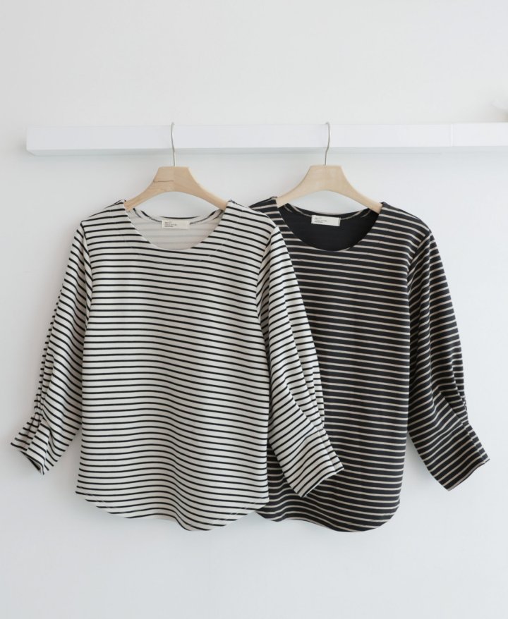 Mu - Korean Women Fashion - #momslook - Jenny Tee - 7