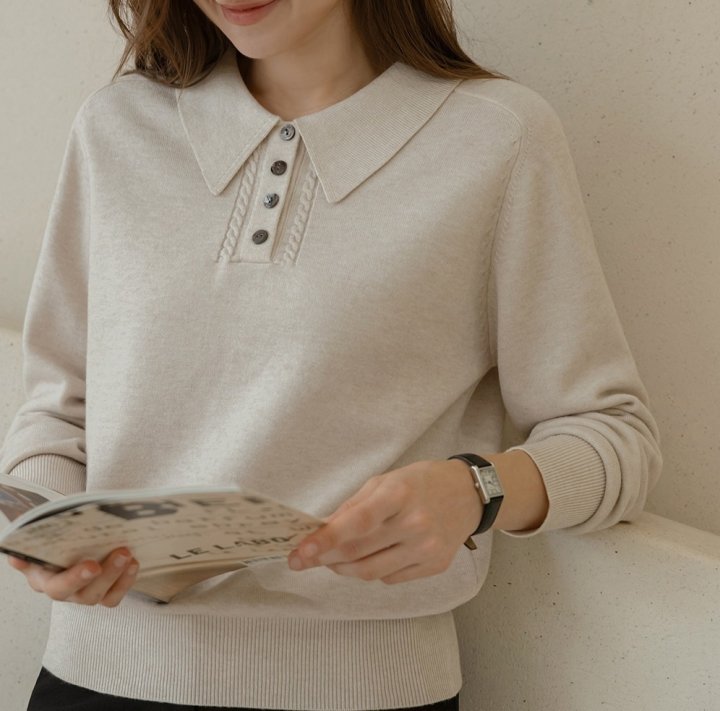 Mu - Korean Women Fashion - #momslook - Eco Knit