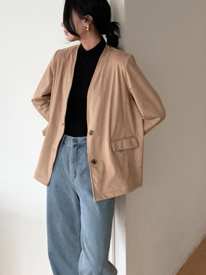 Mu - Korean Women Fashion - #momslook - Brownie Jacket - 11