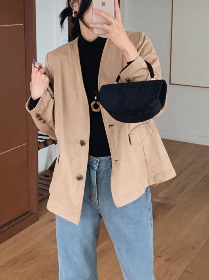 Mu - Korean Women Fashion - #momslook - Brownie Jacket - 9