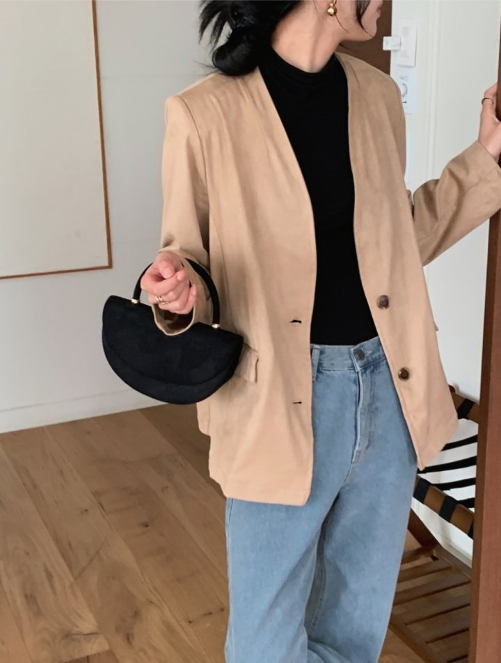 Mu - Korean Women Fashion - #thatsdarling - Brownie Jacket - 3