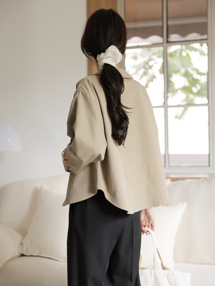 Mu - Korean Women Fashion - #thelittlethings - Butter Blouse Jacket - 2