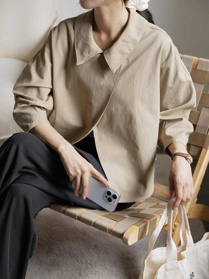 Mu - Korean Women Fashion - #womensfashion - Butter Blouse Jacket - 6