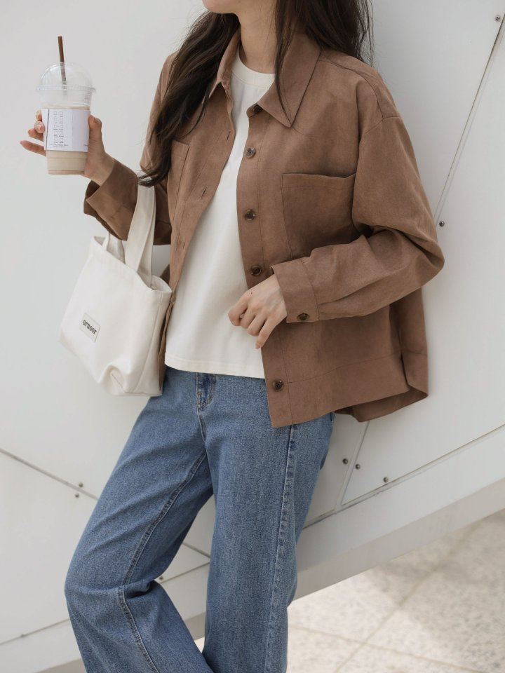 Mu - Korean Women Fashion - #womensfashion - Tar Jacket Shirt - 5
