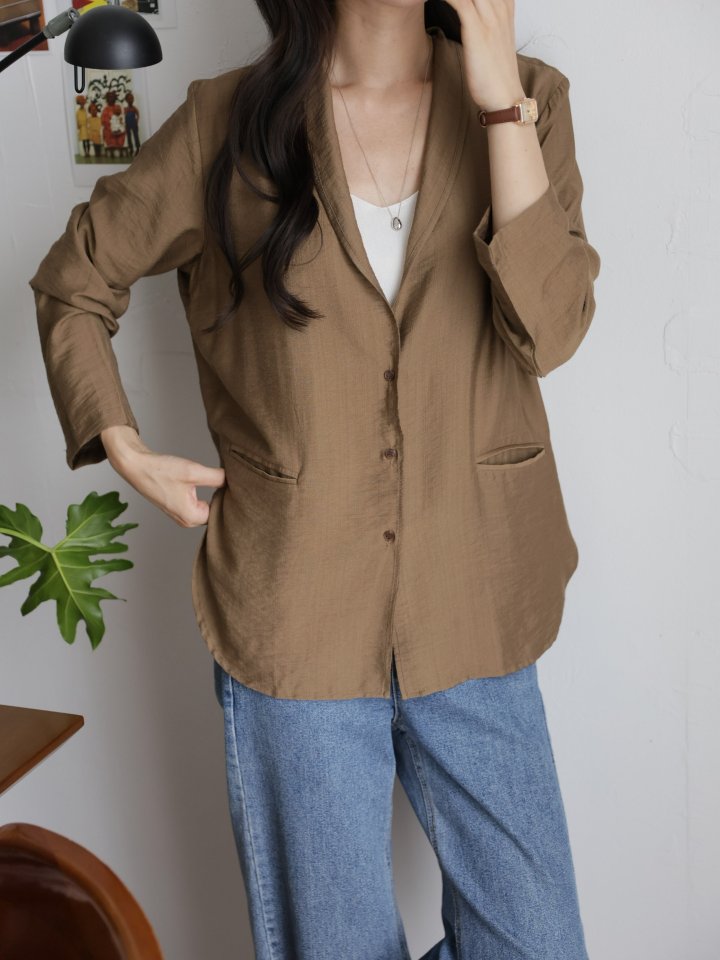 Mu - Korean Women Fashion - #womensfashion - Rio Shawl Cardigan Jacket