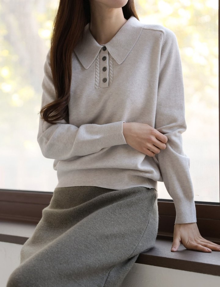 Mu - Korean Women Fashion - #momslook - Eco Knit - 4