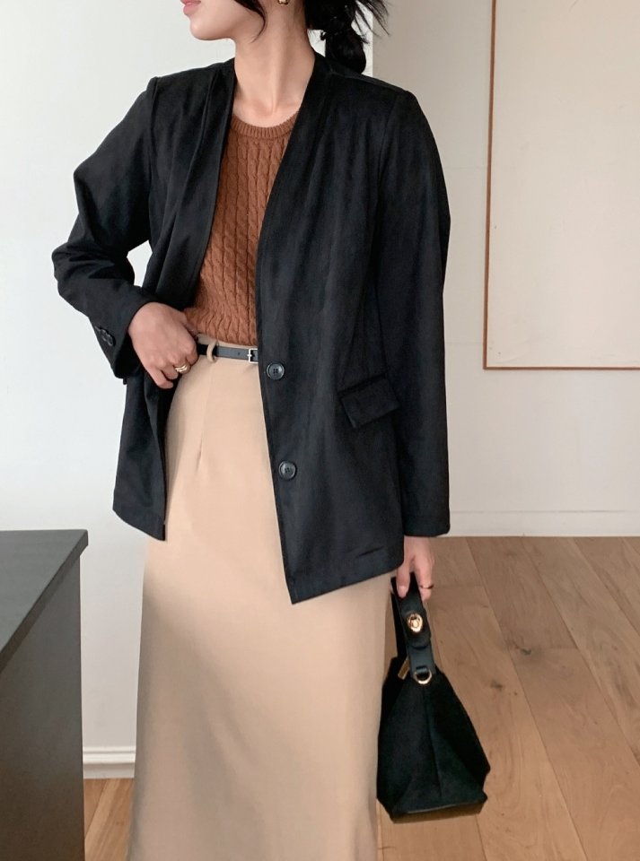 Mu - Korean Women Fashion - #womensfashion - Brownie Jacket - 12