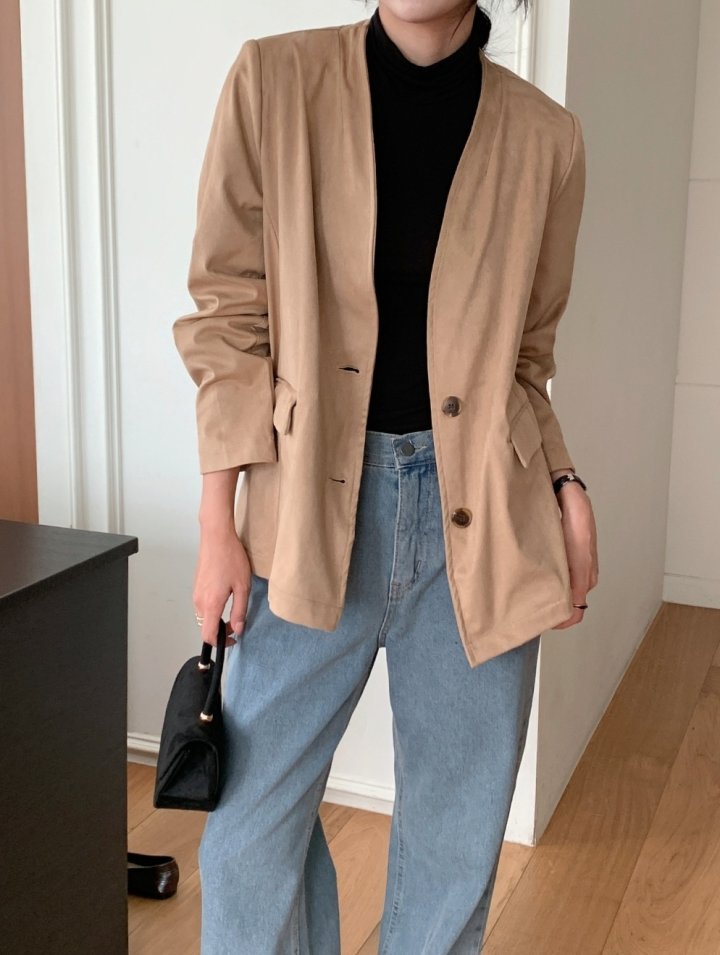 Mu - Korean Women Fashion - #womensfashion - Brownie Jacket - 6