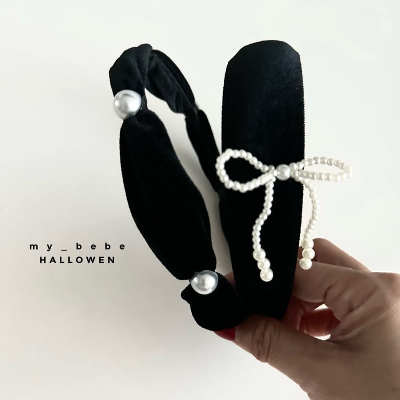 My Bebe - Korean Baby Fashion - #babyboutique - Pearl Headband