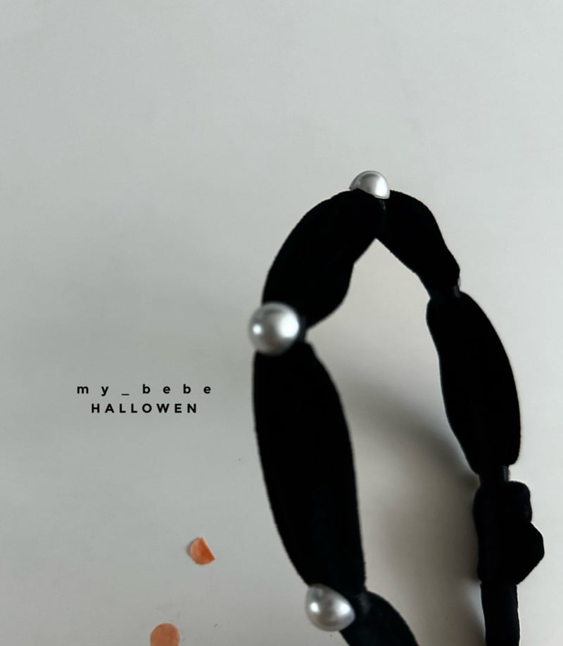 My Bebe - Korean Baby Fashion - #babyfever - Pearl Headband - 5