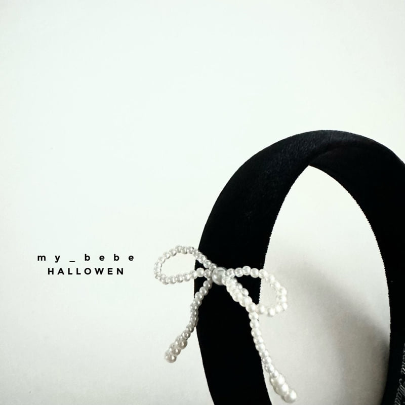 My Bebe - Korean Baby Fashion - #babygirlfashion - Pearl Headband - 6