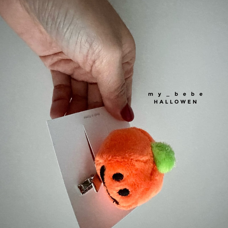 My Bebe - Korean Baby Fashion - #babylifestyle - Pumpkin Hairpin - 5