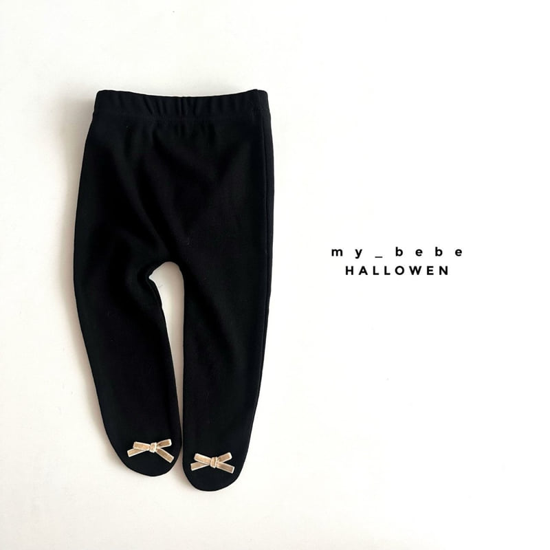 My Bebe - Korean Baby Fashion - #babyoninstagram - Halloween Pom Ribbon Socks - 7