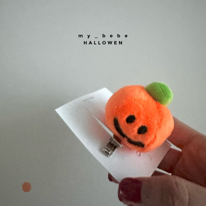 My Bebe - Korean Baby Fashion - #babyoninstagram - Pumpkin Hairpin - 6