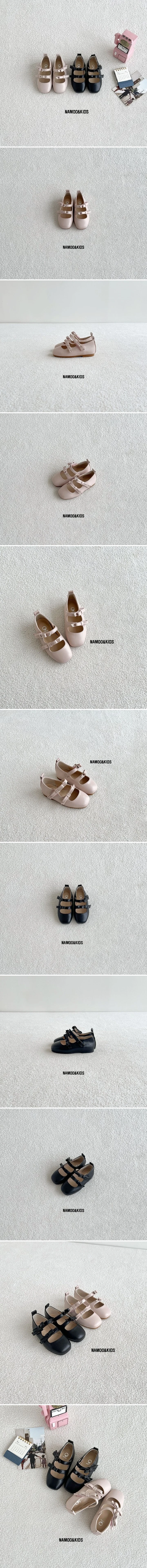 Namoo & Kids - Korean Children Fashion - #childofig - Sara Ribbon Flat Shoes