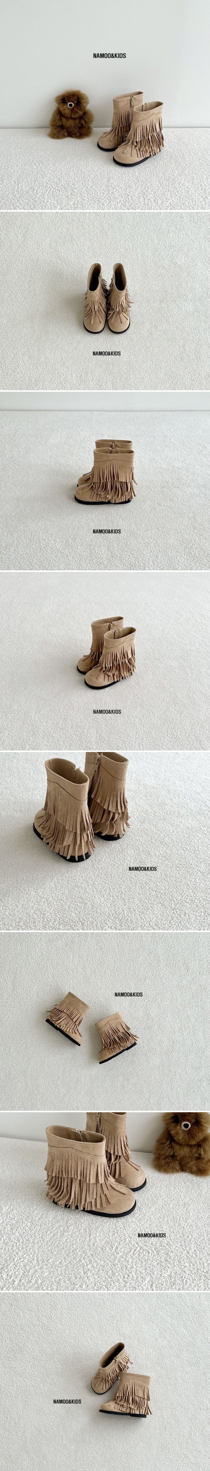 Namoo & Kids - Korean Children Fashion - #magicofchildhood - Bori Fringe Boots