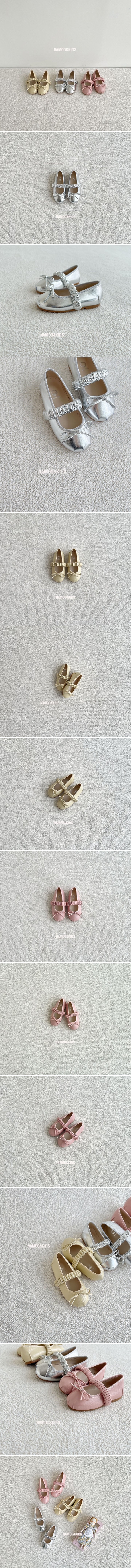Namoo & Kids - Korean Children Fashion - #minifashionista - Ar Scrunch Mary Jane