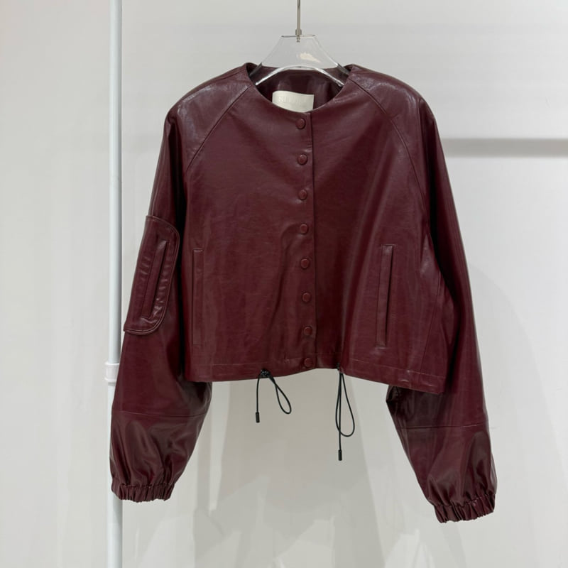 Neroli36 - Korean Women Fashion - #momslook - M Crop Jacket - 2