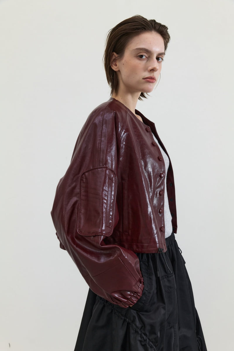 Neroli36 - Korean Women Fashion - #momslook - M Crop Jacket - 8