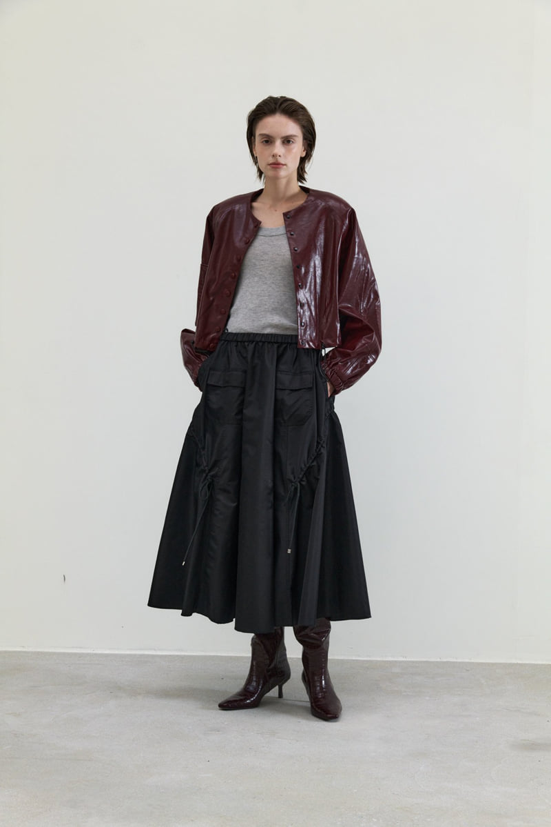 Neroli36 - Korean Women Fashion - #womensfashion - M Flat Skirt - 4