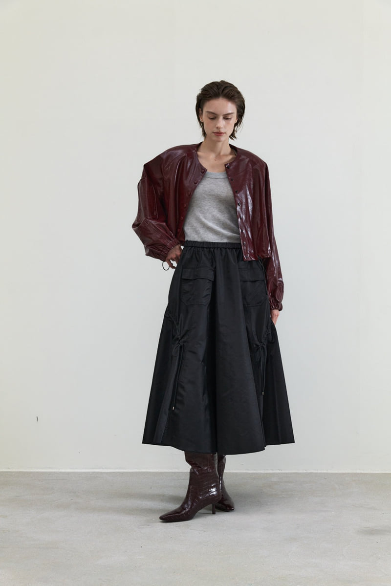 Neroli36 - Korean Women Fashion - #momslook - M Flat Skirt - 6