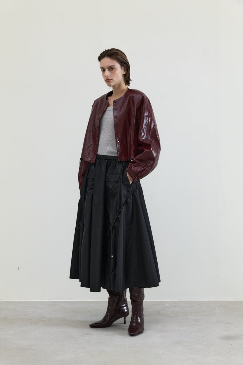 Neroli36 - Korean Women Fashion - #momslook - M Flat Skirt - 7