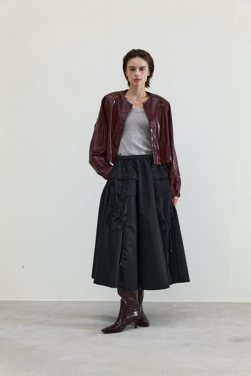 Neroli36 - Korean Women Fashion - #momslook - M Flat Skirt - 8